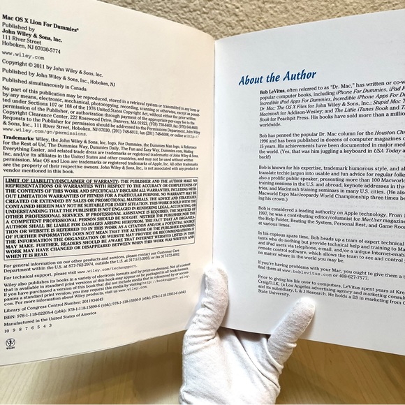 Mac OS X Lion for dummies. New.nwt. - Picture 4 of 10